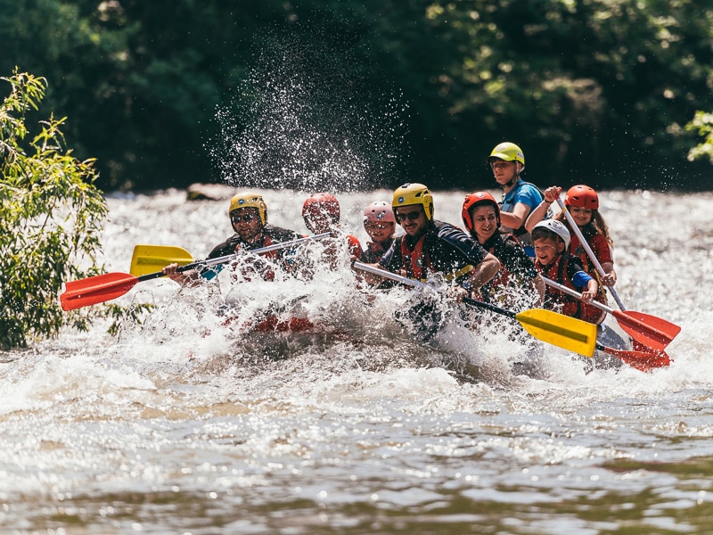 rafting