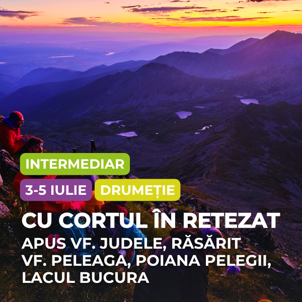 drumetie cu cortul la lacul bucura