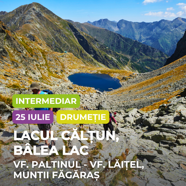 drumetie lacul caltun, balea lac