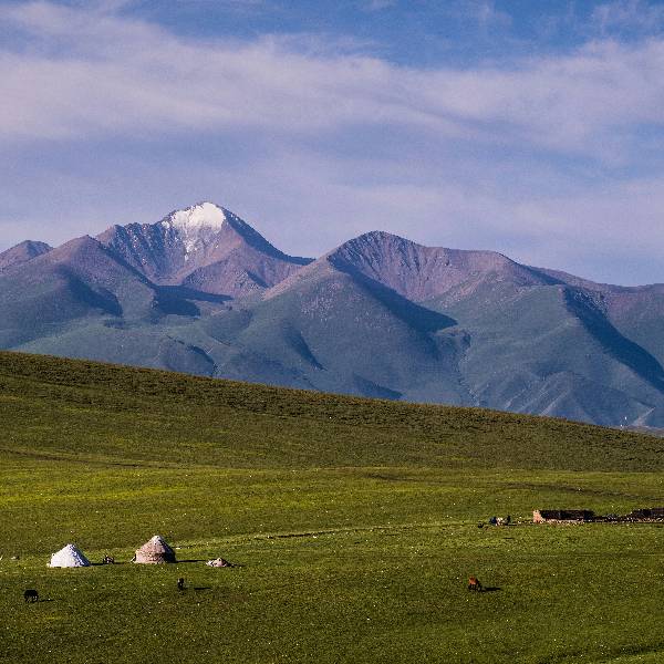 peisaj pitoresc Kyrgysztan